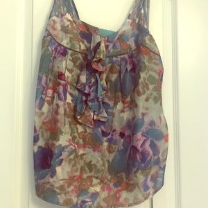 9-h15 stcl (Anthropologie) watercolor top